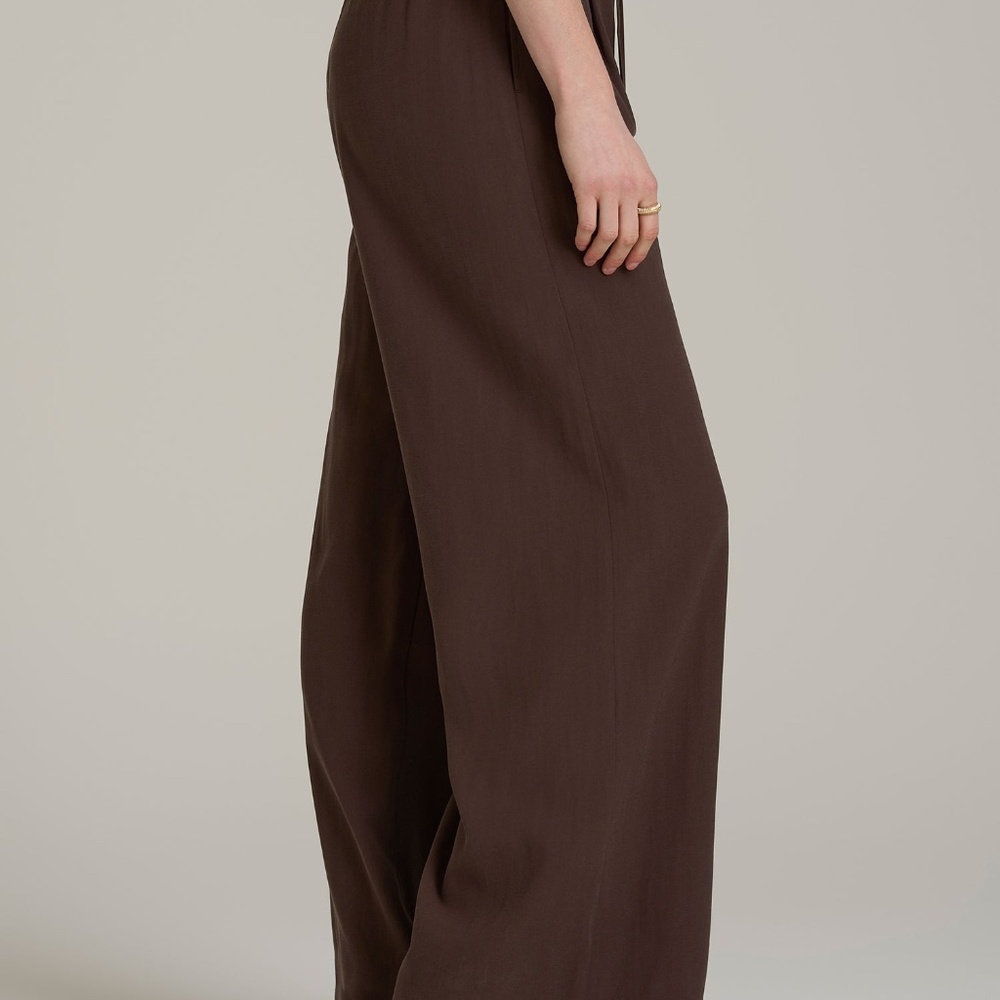 American Tall Relaxed Pull-On Pants for Tall Women in Espresso Size MM / Tall /